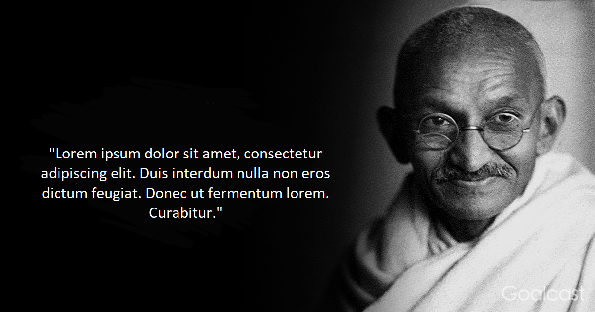 Plantilla de Ghandi